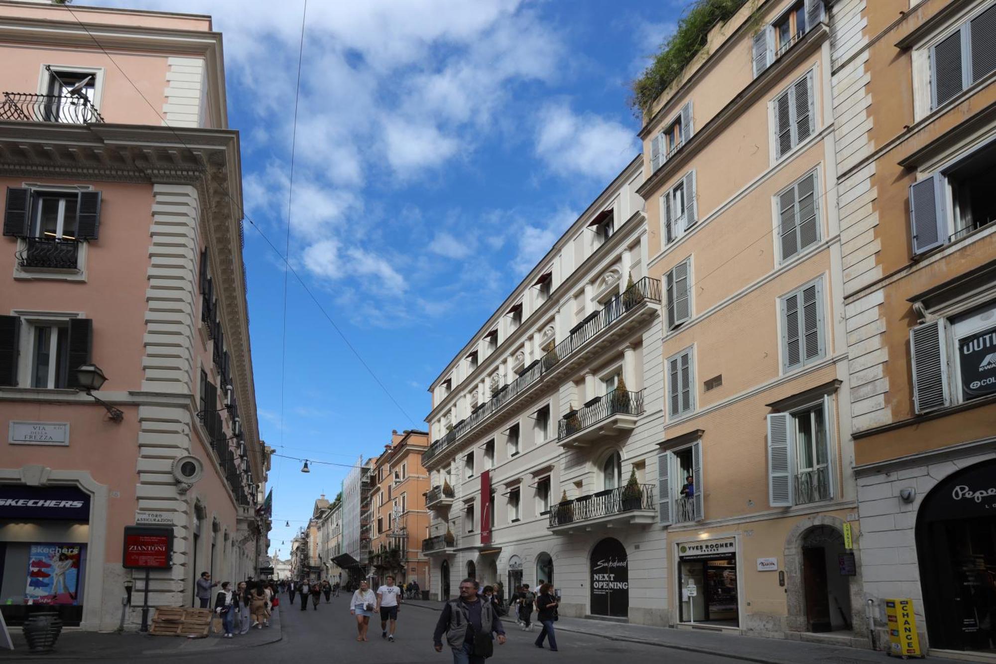 Nsm 71Viadelcorso Appartamento Con Terrazzo Řím Exteriér fotografie
