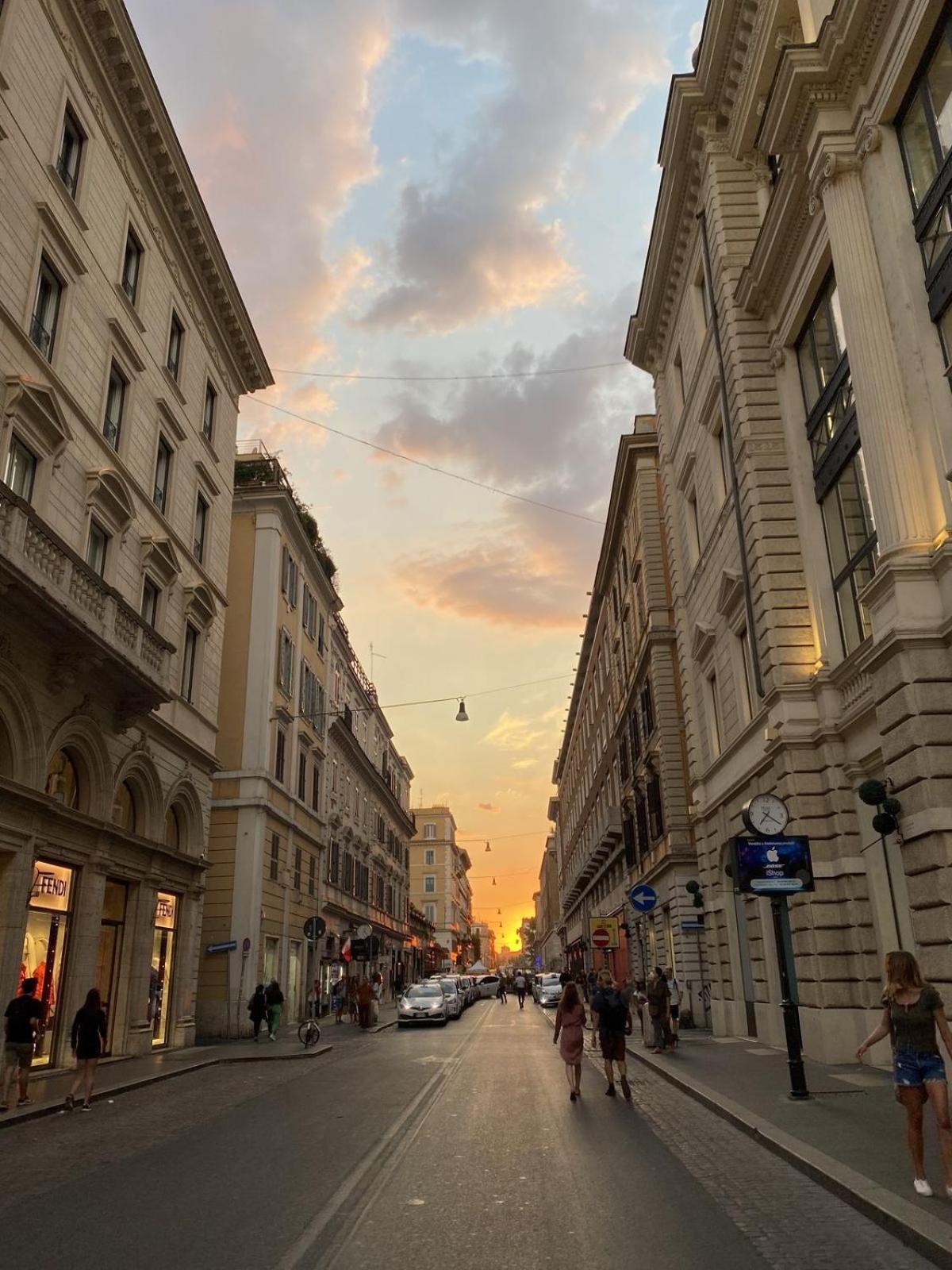 Nsm 71Viadelcorso Appartamento Con Terrazzo Řím Exteriér fotografie